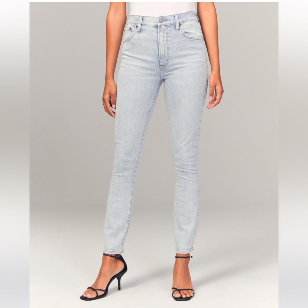 Abercrombie High Rise Skinny Jean